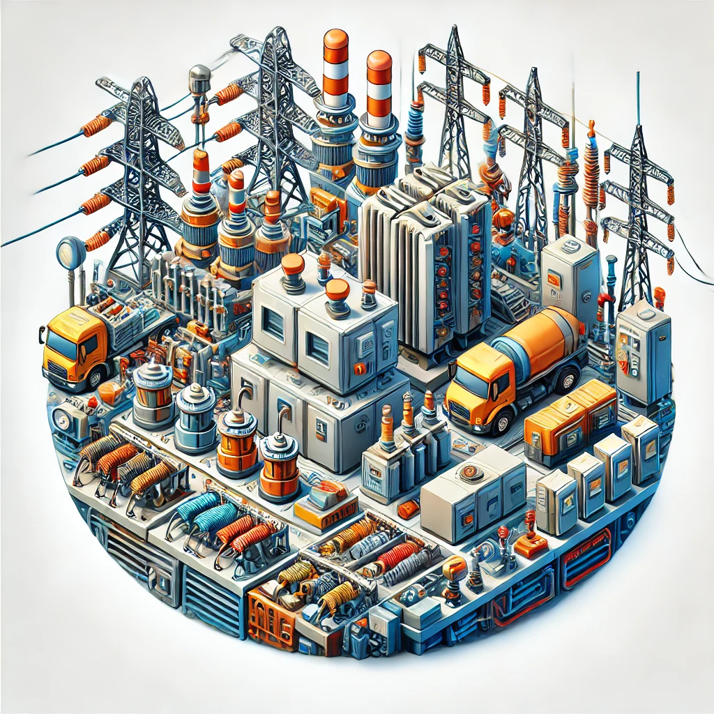 Obras eléctricas industriales y comerciales