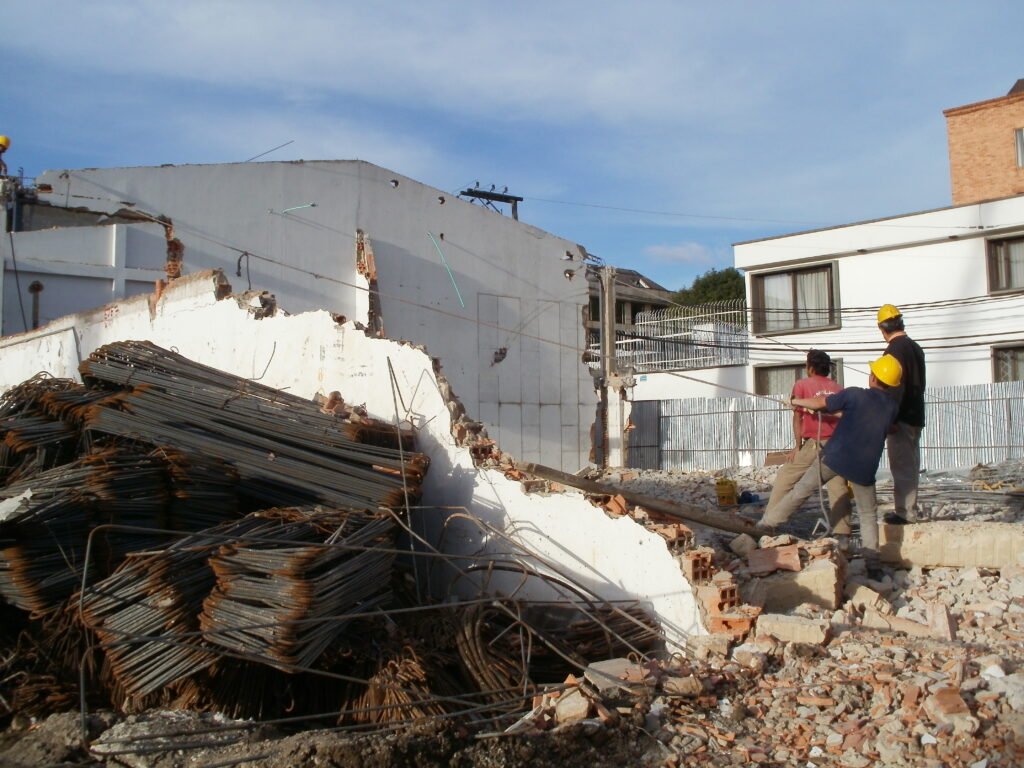 Estructura Metalica Hotel Obra Sotanos 